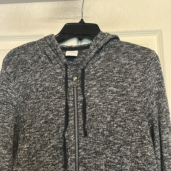 Abercrombie & Fitch Sweat Jacket Size Large Gray - Picture 2 of 7